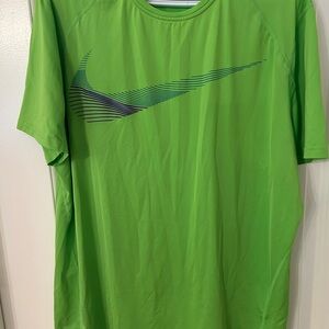 Nike Men's Vibrant Green Tee
